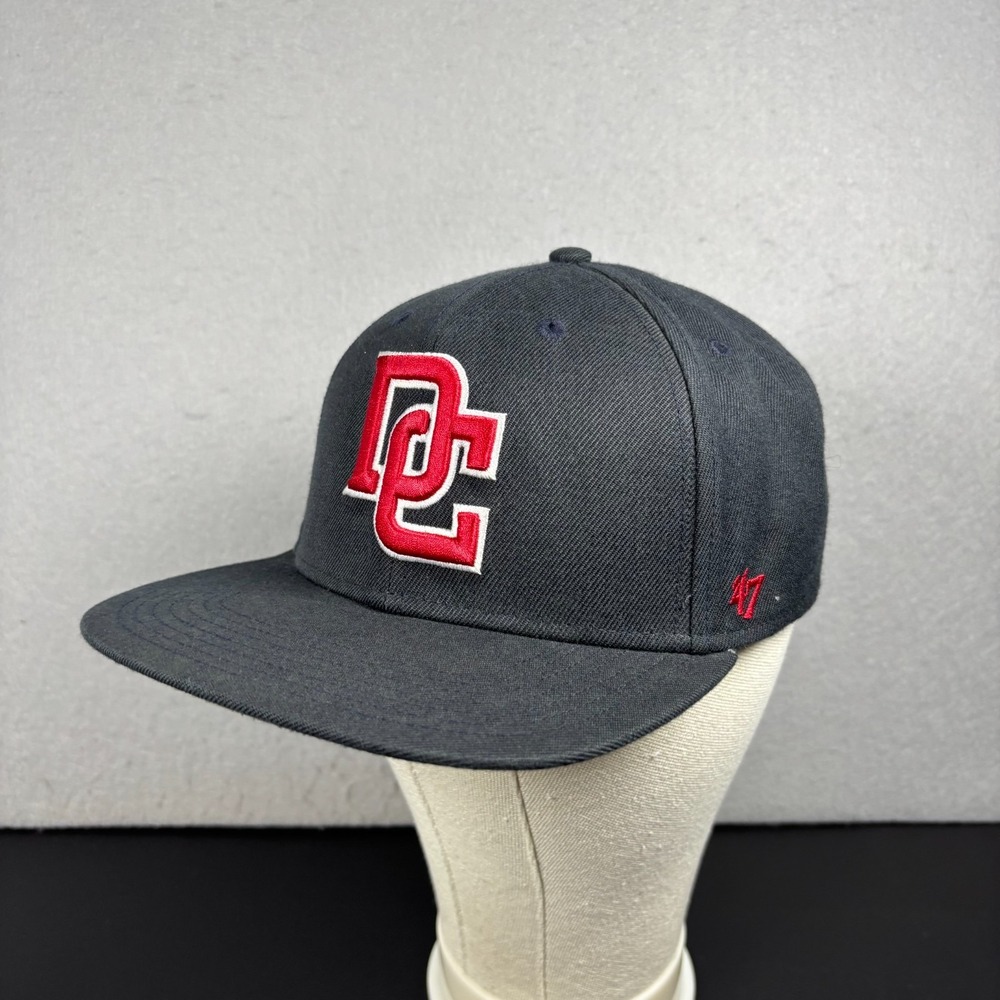 Washington Nationals Hat '47 Captain Snapback Black DC National League Patch MLB